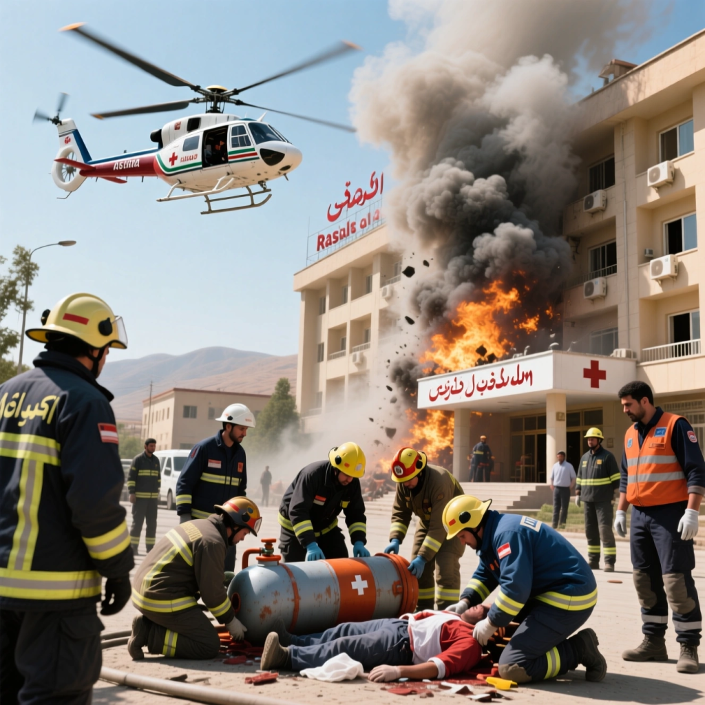 انفجار کپسول گاز مایع در هتل اسپیناس آستارا؛ 3 مصدوم با بالگرد به رشت منتقل شدند 137 انفجار