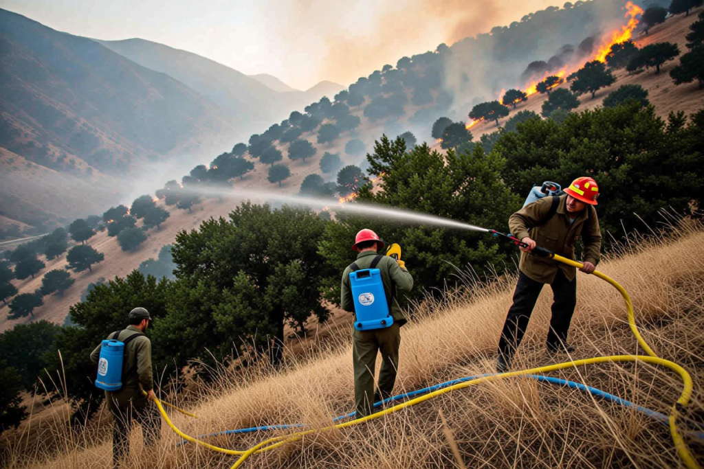 مهار کامل آتش در منطقه حفاظتشده شیمبار؛ ارزیابی خسارات آغاز شد 111 آتش